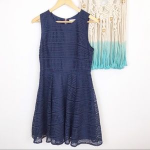 💛 NEW Maison Jules Navy Party Dress Sleeveless